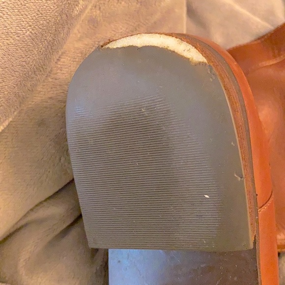 Tory Burch Brown Adeline Leather Riding Boots (Size 6.5) - Picture 6 of 7